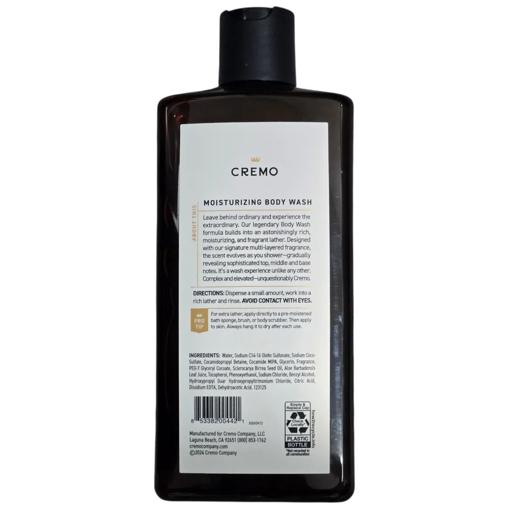 Bourbon & Oak Men's Body Wash - Bold & Refined